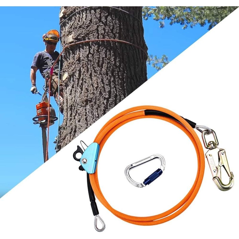 SEAAN Tree Climbing Flipline Kit 1/2'' x 10FT Arborist Flip