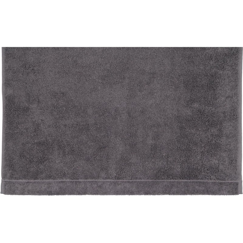 Cawö Hand towel, plain anthracite size 50x100 cm