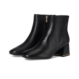 Kenneth Cole Women's Women's ALEC Ankle Boot, Black Leather, 5