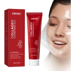 Generic Collagen Firming Face MaskWash-Free Firming Anti-Ageing Moisturising Face Mask,Smooth & Tight Skin,Facial Masks For Both Men And Women Of All Skin Types