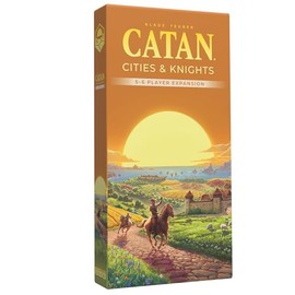 CATAN Cities & Knights 5-6 Player Board Game Extension (6th Edition) Add More Players, Strategy Game for Kids & Adults, Ages 12+, 3-6 Players, 90-120 Minute Playtime, Made by Catan Studio