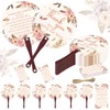 Cinrobiye 100 Set Wedding Party Favors for Guests，Wedding Hand Fans