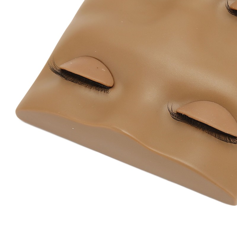 Eyelash Practice Mannequin Head Double Layer Lash Mannequin Head with