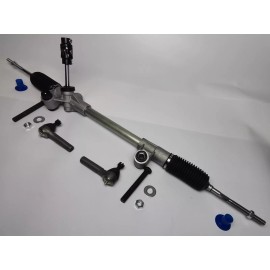 CNC 74-78 Mustang II Manual Rack and Pinion & Tie Rods & Bushings & Bolts & U-Joint