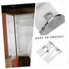 CAXUSD 2pcs Freezer Door Handle Parts Fridge Door Handle Replacement