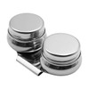 Hsthe Sea Double Dipper Pallete Cup Stainless Steel Oil Painting