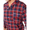 Champion Mens Cambridge Brushed Cotton Check Pyjamas - Red -