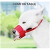 Andiker Nylon Dog Muzzle for Short Snout, Dog Mouth Cover
