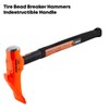 Groz 5 lbs Tire Bead Breaker Hammer - 20" Indestructible