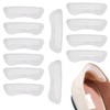 6 Paar Silikon Fersenschutz-Pads selbstklebend weich – Universell für Damen/Herren,