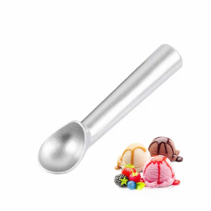 Fruit Gusher Ice Cream Scoop Black Stainless Steel Non-Stick Mashed