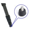 P Prettyia Rubber Feet, Monopod Leg, 3 Piece/pc with 1/4