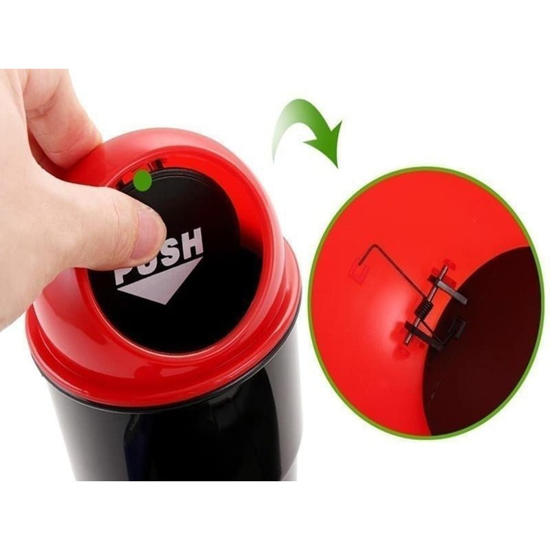 D.A.Y. Republic 17cm Car Rubbish Bins, Trash Cans, Mini Plastic