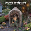 Enchanting Window - Style Tree Hugger Gnome Decor - Ideal