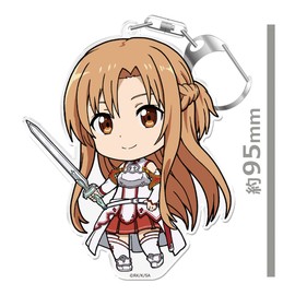 Azu Maker Sword Art Online Puniko! Key Holder (with Stand) Asuna [Ein Clad]