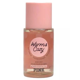 Victoria's Secret VICTORIA’S SECRET PINK WARM & COZY FRAGRANCE BODY MIST SPRAY SPLASH 2.5 oz