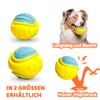LaRoo Hundebal Hundespielzeug Balls,Hundeball mit Quietscher, Hundespielzeug Schwimmfähig, Kauspielzeug für