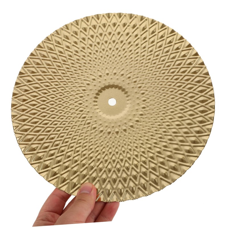 OSALADI 1set Metal Circle Wall Art Modern Decorative Sculpture for