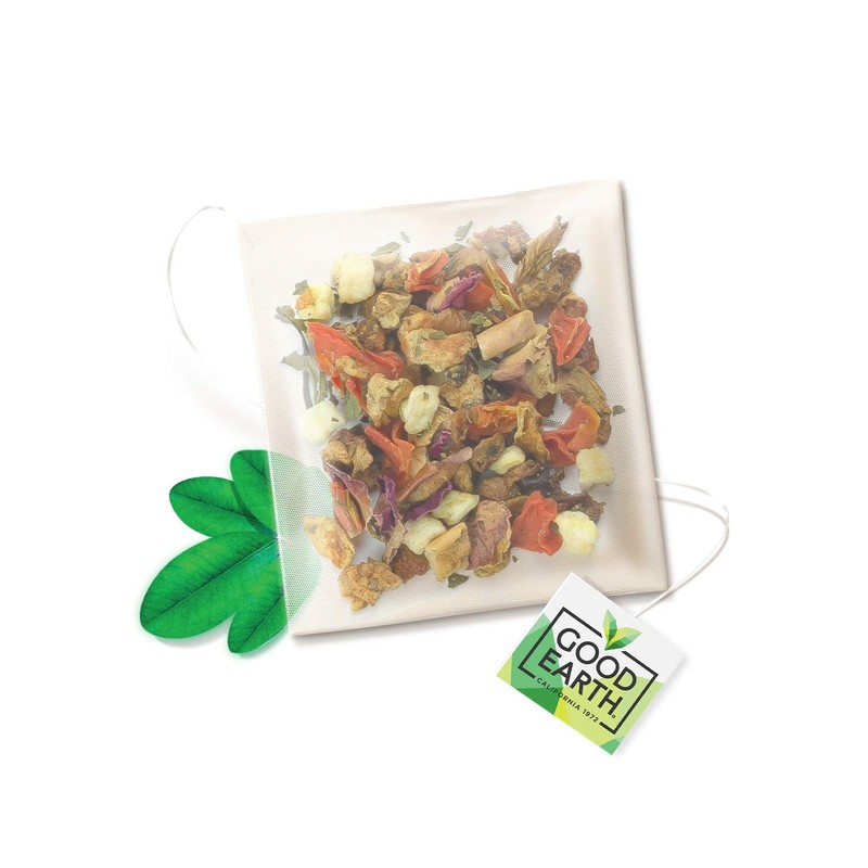 Good Earth Sensorial Blends Tropical Moringa & Mango Herbal Tea,