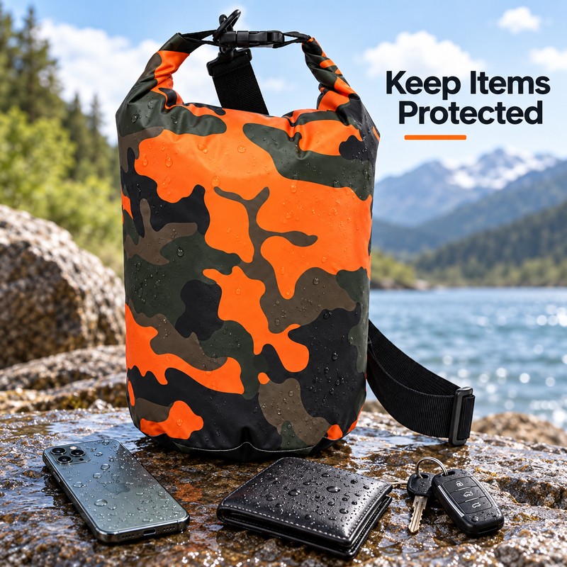 5L Waterproof Dry Bag – Portable Outdoor Storage Sack for