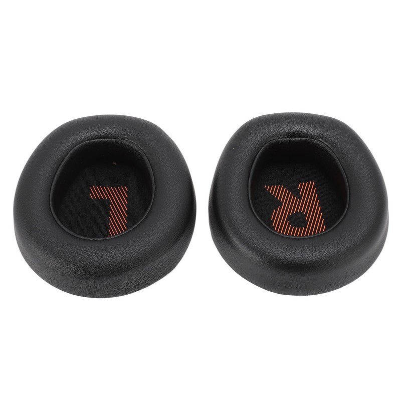 2PCS Headphone Ear Pads High Density Sponge Protein Leather Earphone