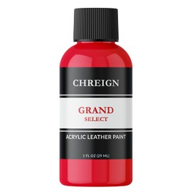 Acrylic Leather Paint, Red - Paint Custom Shoes, Sneakers & Bags 1 oz.