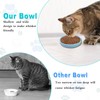 Silicone Dog Bowl Shallow Cat Food Bowls, 6 Inch Wide