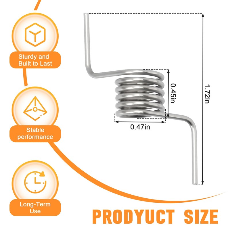 WR01X11052 Fridge Door Spring Hinge Mullion Fits for GE Refrigerator