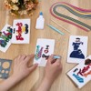 WEBEEDY 20 Sets Vatertag Quilling Greeting Card Kit Papier Quilling