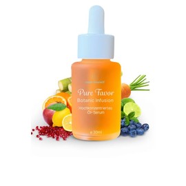 Favor Botanic Öl Serum – Gesichtsöl für Gua Sha mit Botanic Infusion – Anti Falten & Anti Aging Face Oil – Ayurveda Gesichtsöle mit Karottenöl, Zitronenextrakt, für trockene & reife Haut