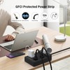 MATCHEASY GFCI Power Strip with 4 Outlets, 30mA RCBO Circuit