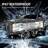 Willpower 15 inch 216W LED Light Bar Triple Row Spot