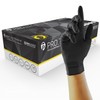 Unigloves PRO.TECT Black HD Nitrile Disposable Gloves - Ultra Heavy