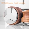 Joyeee Espresso Tamper with Solid Wood Handle, Manual Coffee Powder
