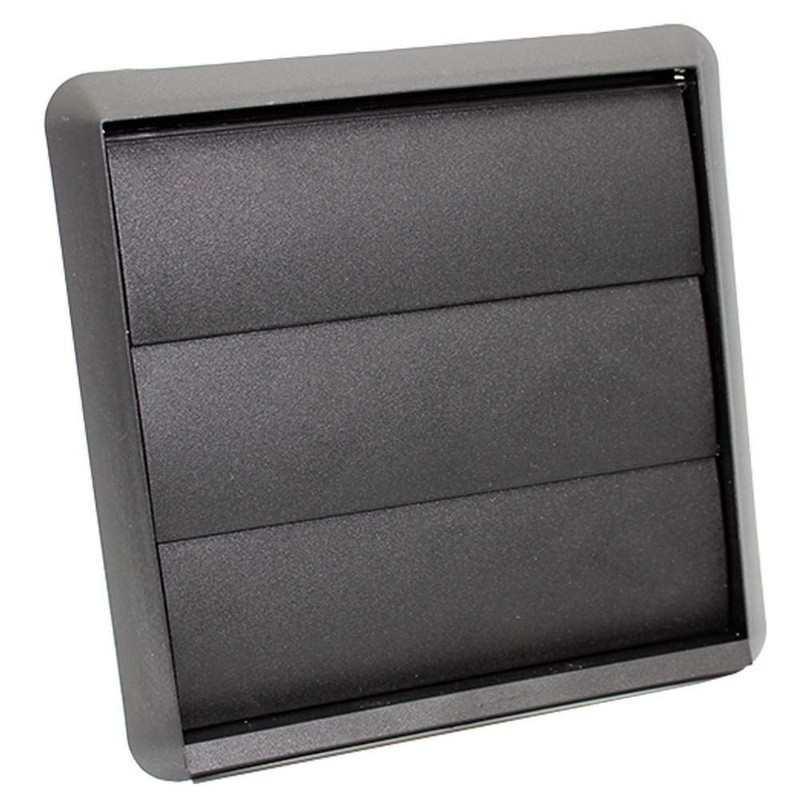 Kair Black Gravity Grille 155mm External Dimension with 100mm -