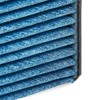 RIDEX Plus Cabin Air Filter Activated Carbon with Anti-Allergic Effect