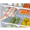 Skycase Fridge Organiser, Fridge Organiser Set, Transparent Fridge Storage Box,