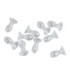 10pcs Hearing Amplifier Dome Silicone Ear Tip Earplug Replacement Accessory