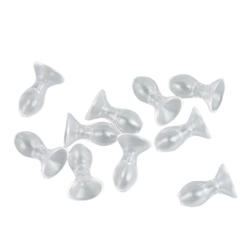 10pcs Hearing Amplifier Dome Silicone Ear Tip Earplug Replacement Accessory