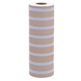 Buff Brown Labels with No Tamper Slits to fit Towa® GS Series/Halmark/Century Price Guns 16 Pack (Free Ink roll Included)