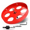 9" 丨230mm Hole Saws with Heavy Duty Arbor HSS Bi-Metal