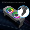 ARGB Memory Cooler, RGB DDR Heatsink with PWM Temperature Control