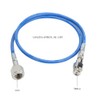 1m/3.3ft Blue G1/2-14 CO2 Hose Soda Water Adapter Hose Kit