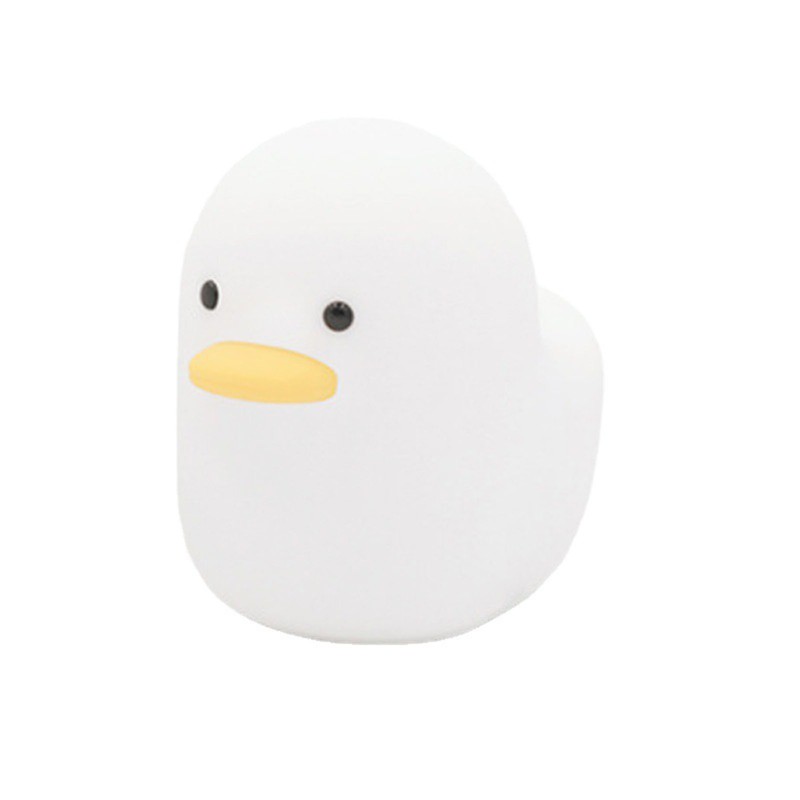 Duck Night Light Silicone Soft Lampshade Delay Automatic Light Off