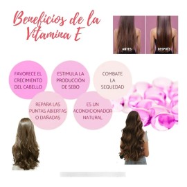 Vitamina E Y Keratina Restauradora Capilar Cabello Sano