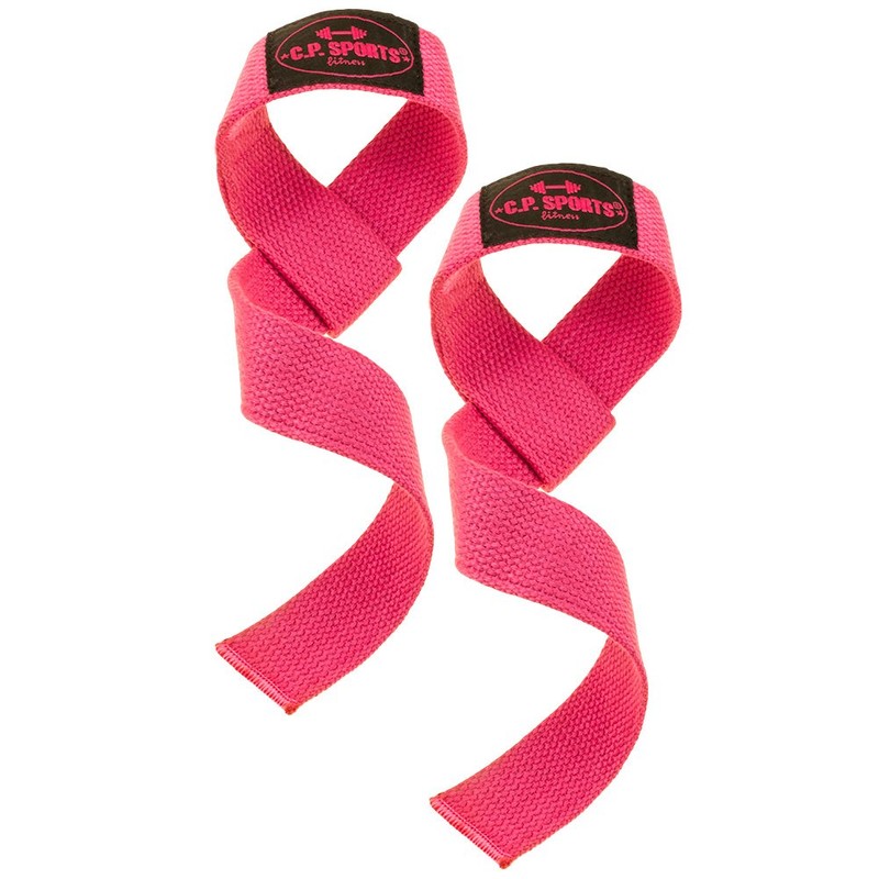 C.P. Sports Lifting Straps Standard, Black, One Size, 38725 (Pink)