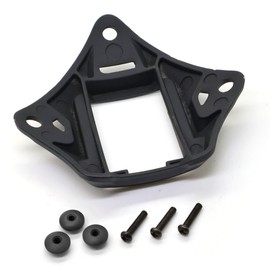 Tactical Helmet NVG Shroud Mount for ACH MICH OPS-Core FAST Helmets Full Metal Action Camera Bracket GoPro Base Airsoft (Black)