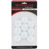 The Golfers Club Plastic Airflow Golf Balls x 9 (Yellow)