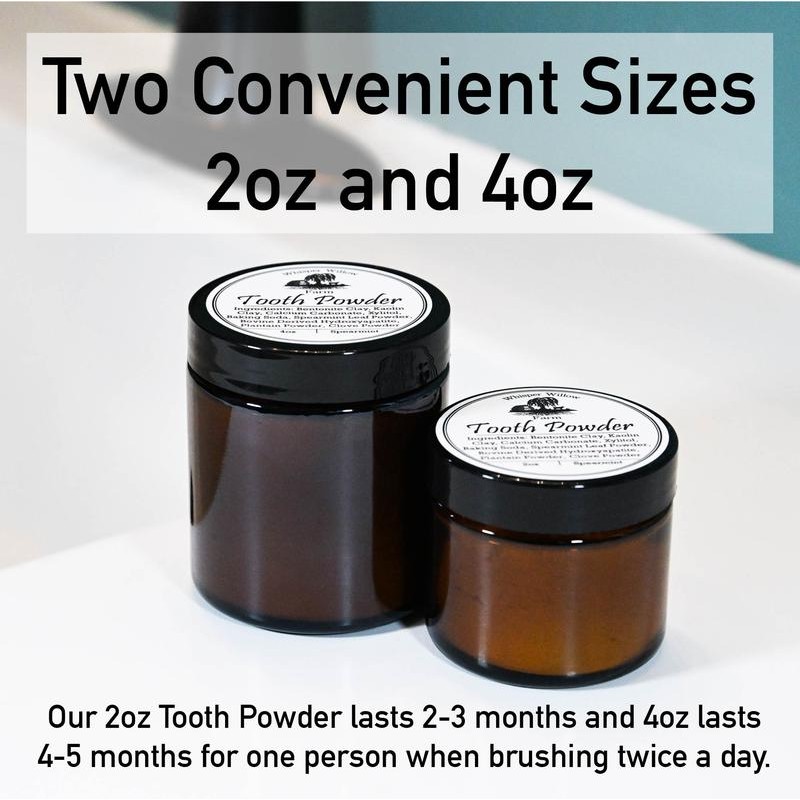 Natural Remineralizing Hydroxyapatite Tooth Powder, Natural Toothpaste Alternative Oral Whitening