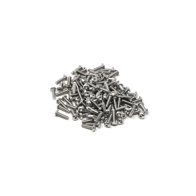 iexcell 100 Pcs #4-40 x 3/8" Stainless Steel 304 Hex